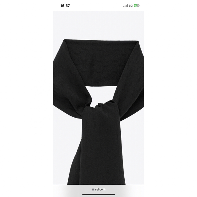 Saint Laurent スカーフ Saint Laurent スカーフ