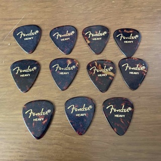 フェンダー(Fender)のギターピック　フェンダー　ヘビー　11枚(エレキギター)