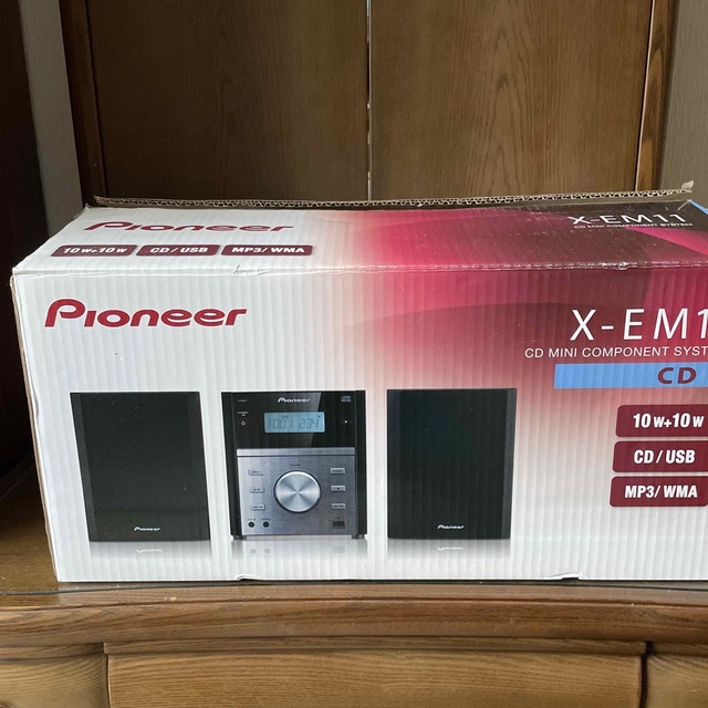 Pioneer(パイオニア)のパイオニア　ミニコンポーネント　システム　X-EM11 スマホ/家電/カメラのオーディオ機器(ポータブルプレーヤー)の商品写真