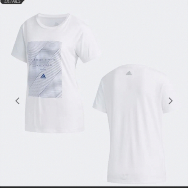 adidas(アディダス)の処分価格 新品 adidas  グラフィックＴシャツ　UVカット スポーツウェア スポーツ/アウトドアのランニング(ウェア)の商品写真