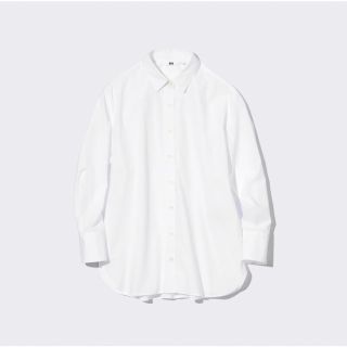 ユニクロ(UNIQLO)のユニクロ　UNIQLO コットンシャツ(シャツ/ブラウス(長袖/七分))