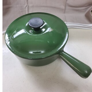 ルクルーゼ(LE CREUSET)の（ビックマム様専用）ルクルーゼソースパン　20cm(鍋/フライパン)