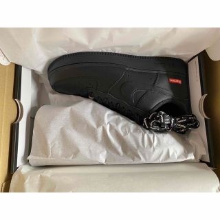 シュプリーム(Supreme)のSupreme Nike Air Force 1 Low Black us8.5(スニーカー)