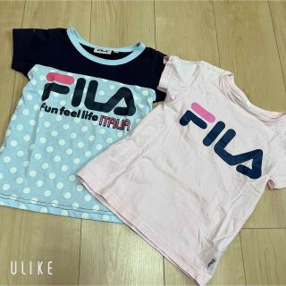 110 半袖　夏服　FILA (Tシャツ/カットソー)