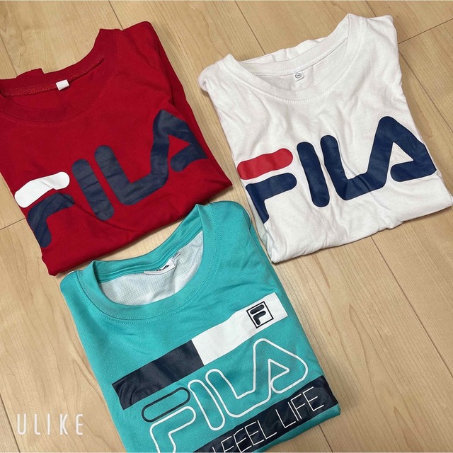 140 男の子　半袖　夏服　FILA キッズ/ベビー/マタニティのキッズ服男の子用(90cm~)(Tシャツ/カットソー)の商品写真