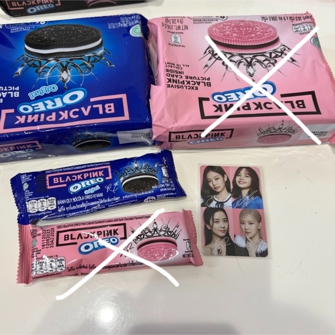 BLACKPINK オレオコラボ品　限定トレカ1枚　リサ　ジス　ジェニー　ロゼ | フリマアプリ ラクマ