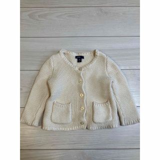 ベビーギャップ(babyGAP)の【取り置き中】ギャップ/gap/カーディガン/白(ニット/セーター)