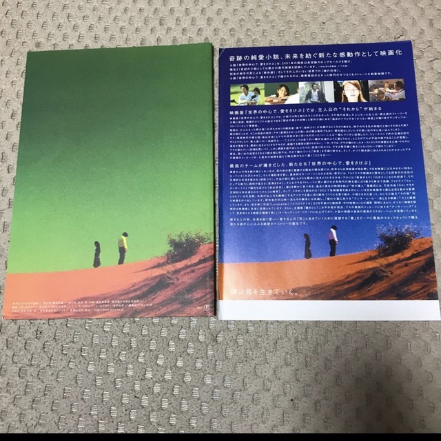 完全予約限定生産 DVD BOX 『世界の中心で、愛を叫ぶ』パンフレット　メモ帳 エンタメ/ホビーのDVD/ブルーレイ(日本映画)の商品写真