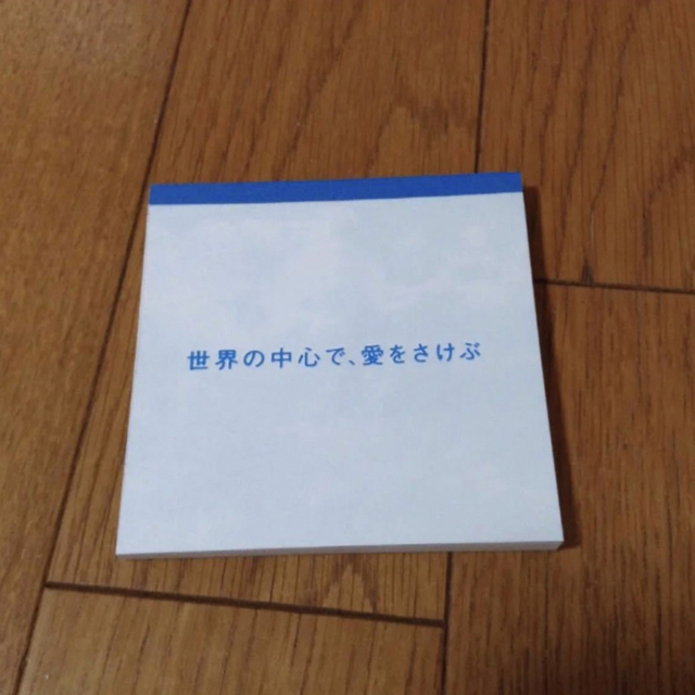 完全予約限定生産 DVD BOX 『世界の中心で、愛を叫ぶ』パンフレット　メモ帳 エンタメ/ホビーのDVD/ブルーレイ(日本映画)の商品写真