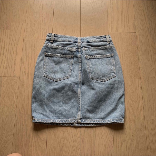 American Apparel(アメリカンアパレル)のAmerican apparel mini short denim skirt レディースのスカート(ミニスカート)の商品写真