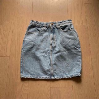 アメリカンアパレル(American Apparel)のAmerican apparel mini short denim skirt(ミニスカート)