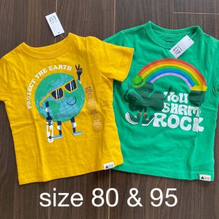 ベビーギャップ(babyGAP)のベビーギャップ ギャップ  gap 半袖 Tシャツ 80 95 2枚セット(Ｔシャツ)