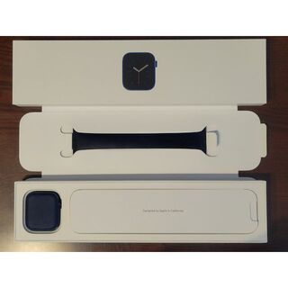 Apple Watch - Apple Watch 6 Cellular 44mm ブルー バンド有