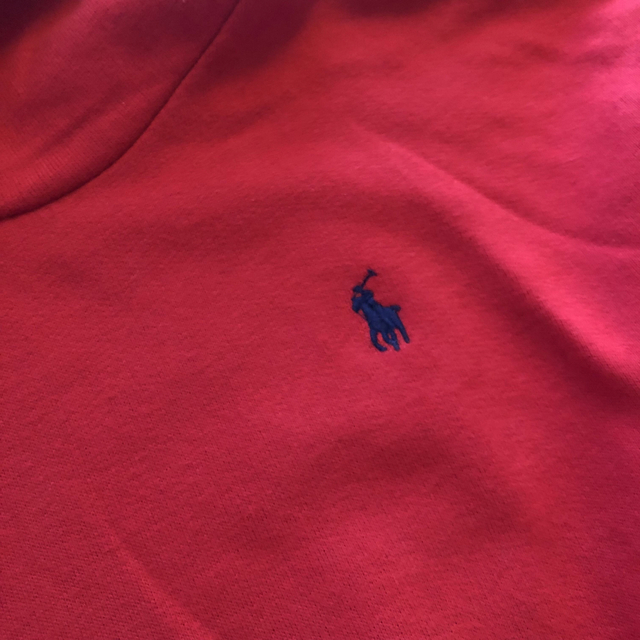 POLO RALPH LAUREN(ポロラルフローレン)のRalph Lauren新品ガールズ用スウェットパーカーワンピース 150 キッズ/ベビー/マタニティのキッズ服女の子用(90cm~)(ワンピース)の商品写真