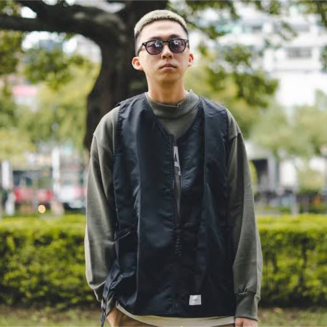 M 20AW  WTAPS RACK / VEST / NYLON. TWILL