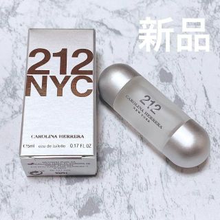 キャロライナヘレナ(CAROLINA HERRERA)のキャロライナヘレラ 212 オードトワレ NYC EDT 5ml 香水ミニ(ユニセックス)