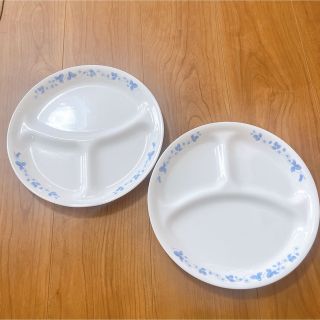 corelle    コレール　花柄　大プレート　4枚セット