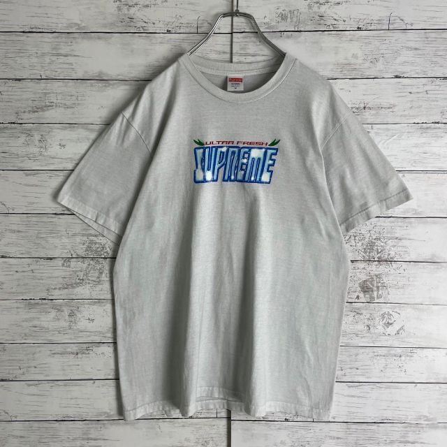 【即完売モデル】シュプリーム☆ビックロゴ 人気デザイン 半袖Tシャツ
