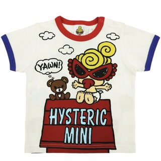 HYSTERIC MINI - WE CAN FLY カラーリブTシャツの通販｜ラクマ