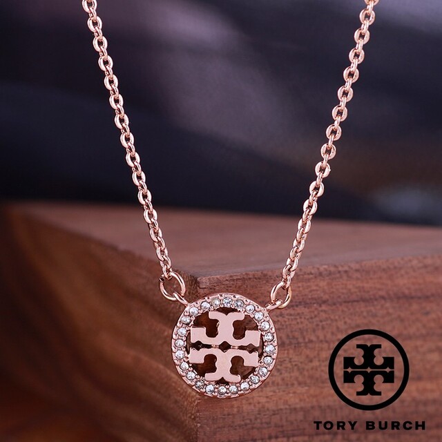 Tory Burch - 【新品☆本物】トリーバーチ パヴェロゴネックレス