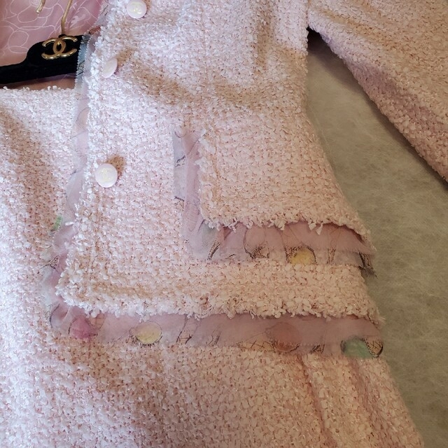 新品‼️ CHANEL シャネル スーツ 桜色 40サイズ 入学式 入園式