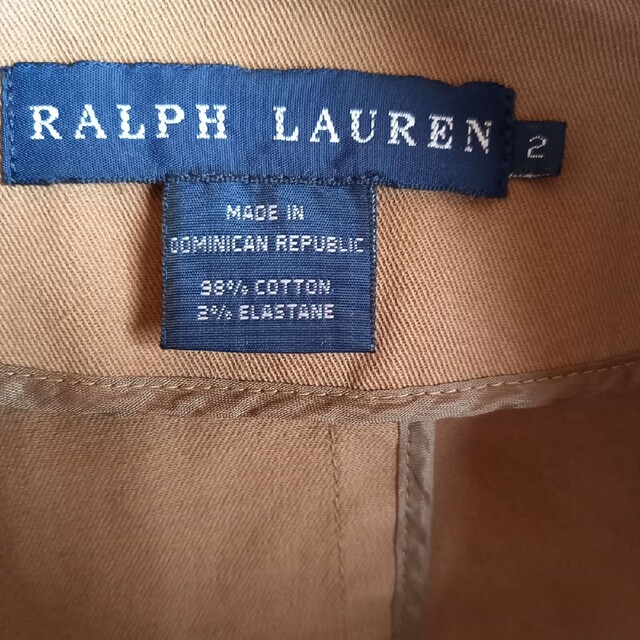 Ralph Lauren(ラルフローレン)のラルフローレン Ralph Lauren ジャケット テーラード ベージュ レディースのジャケット/アウター(テーラードジャケット)の商品写真