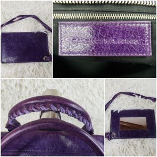 Balenciaga - 美品 BALENCIAGA バレンシアガ ジャイアントザシティ紫