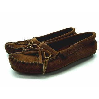 ミネトンカ(Minnetonka)のミネトンカ 403 キルティ スウェード モカシン シューズ size5（22cm）/ベージュ ◇■ レディース(その他)