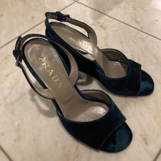 プラダ(PRADA)のPRADA  プラダ ウェッジソール パンプス (ハイヒール/パンプス)