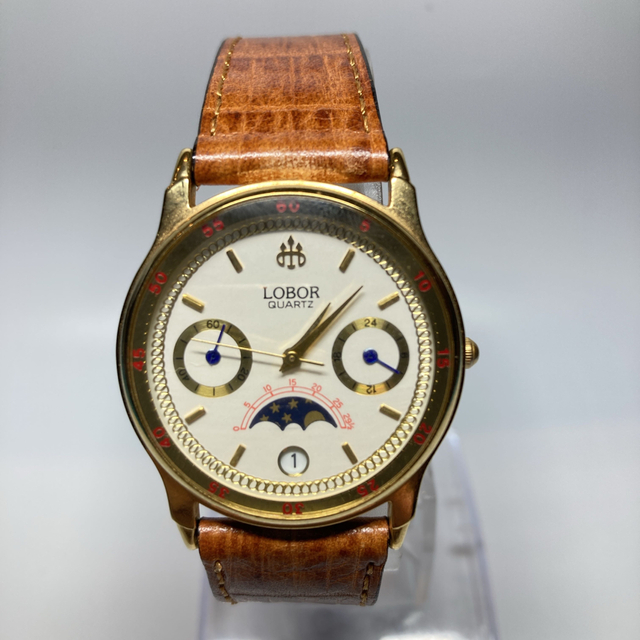 ローバー　腕時計　レディース　ゴールド　電池交換済 レディースのファッション小物(腕時計)の商品写真