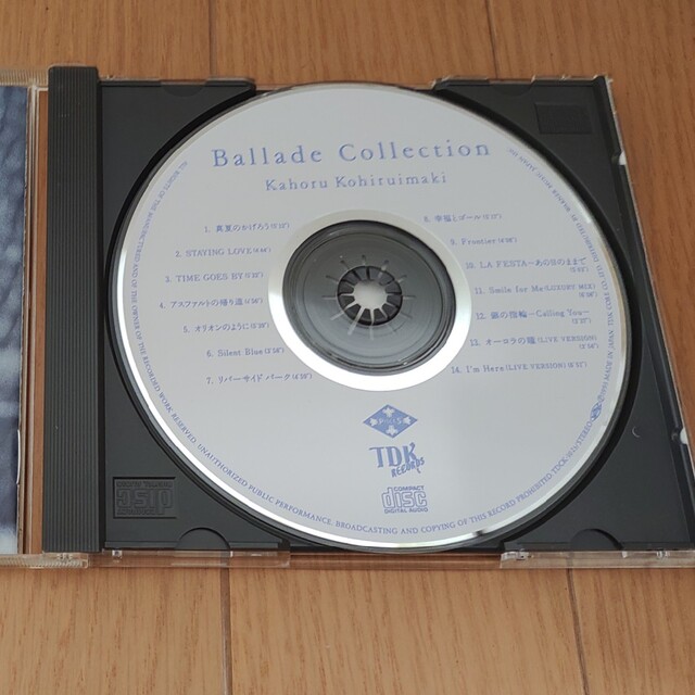 CD　小比類巻かほる　Ballade Collection エンタメ/ホビーのCD(ポップス/ロック(邦楽))の商品写真