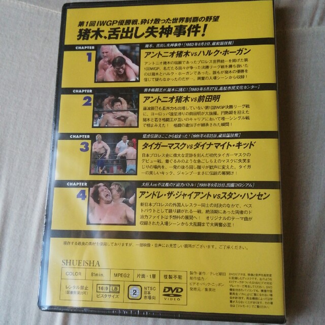 燃えろ！新日本プロレス　Vol.1 スポーツ/アウトドアのスポーツ/アウトドア その他(格闘技/プロレス)の商品写真