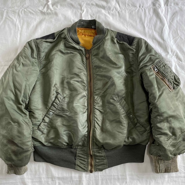 68年USAF米軍実物L2BサイズMフライトジャケットFLIGHTJACKET