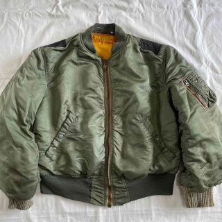 アルファインダストリーズ(ALPHA INDUSTRIES)の60s ビンテージ MA-1 ALPHA l-2b usa フライトジャケット(フライトジャケット)