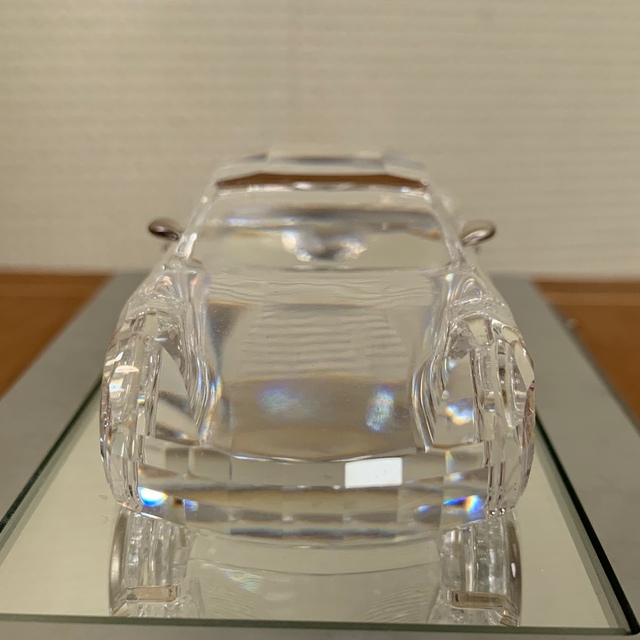 SWAROVSKI(スワロフスキー)の希少 スワロフスキー ポルシェ ケイマンS クリスタルガラス オブジェ 置物 インテリア/住まい/日用品のインテリア小物(置物)の商品写真