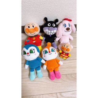 アンパンマン(アンパンマン)のあんぱんまんぬいぐるみセット値下げ☆(ぬいぐるみ)