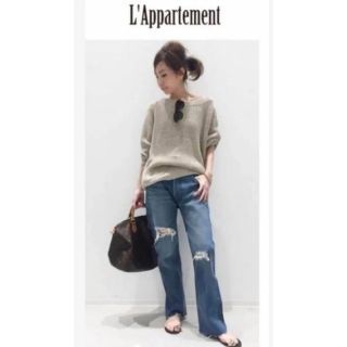 アパルトモンドゥーズィエムクラス(L'Appartement DEUXIEME CLASSE)のLAppartement アパルトモン　ダメージデニム(デニム/ジーンズ)