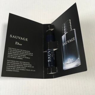 ディオール(Dior)のディオール　ソヴァージュ　DIOR SAUVAGE サンプル　(香水(男性用))