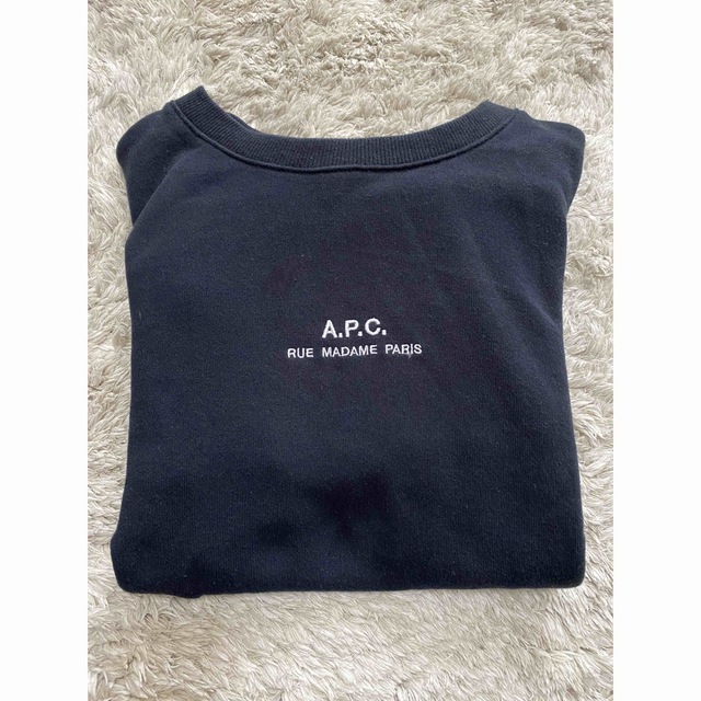 A.P.C(アーペーセー)のA.P.C./ロゴスウェット/トレーナー/RUE MADAME PARIS レディースのトップス(トレーナー/スウェット)の商品写真