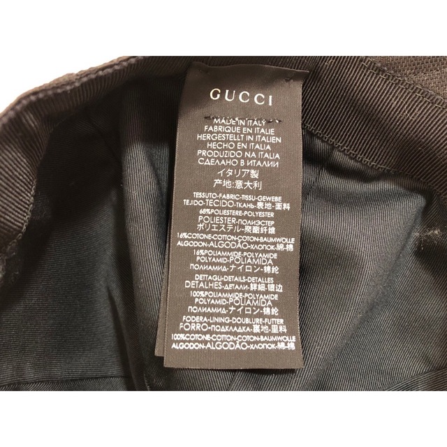 Gucci(グッチ)の▽GUCCI　GGキャンバス　ベースボールキャップ メンズの帽子(キャップ)の商品写真