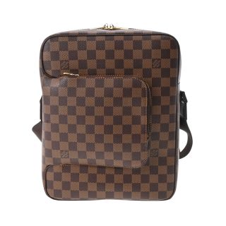 ルイヴィトン(LOUIS VUITTON)のルイヴィトン ダミエ オラフMM ショルダーバッグ ブラウン(ショルダーバッグ)