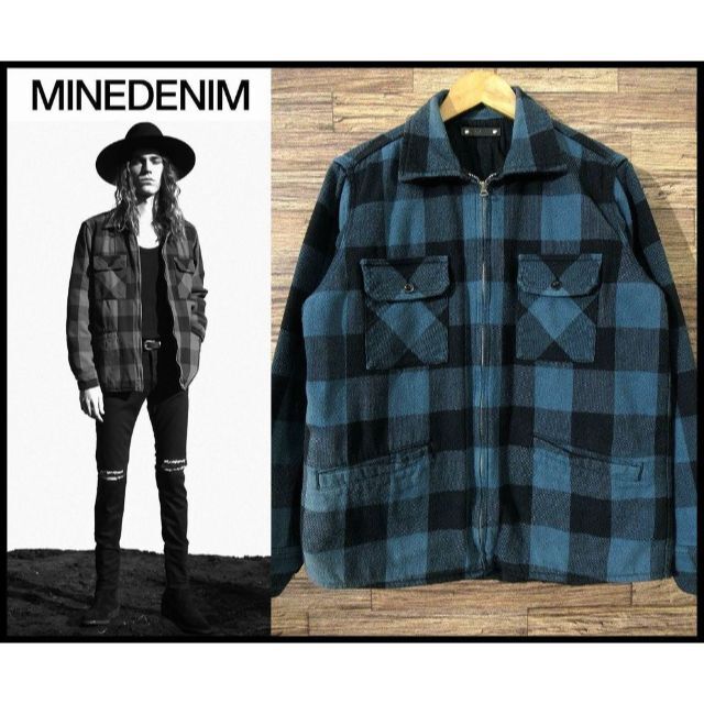 MINEDENIM  Quilt Liner BC Flannel shirts状態新品未使用試着のみ