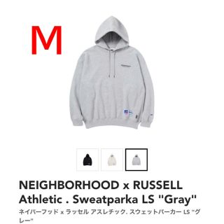 ネイバーフッド x ラッセル アスレチック. スウェットパーカー LS