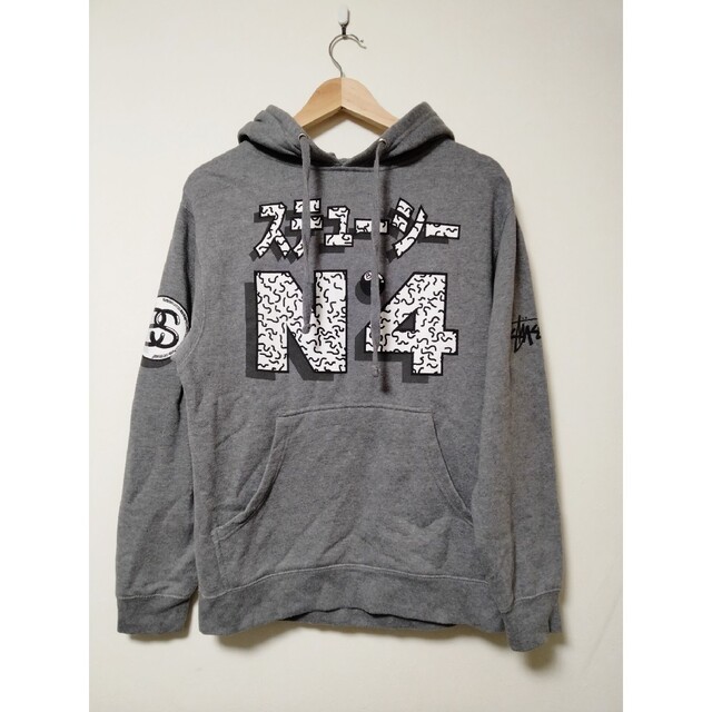 STUSSY ステューシー N4 ビッグロゴ パーカー