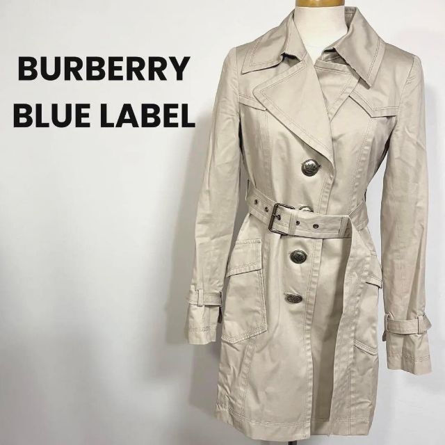 BURBERRY BLUE LABEL - バーバリー ブルーレーベル トレンチコート 金