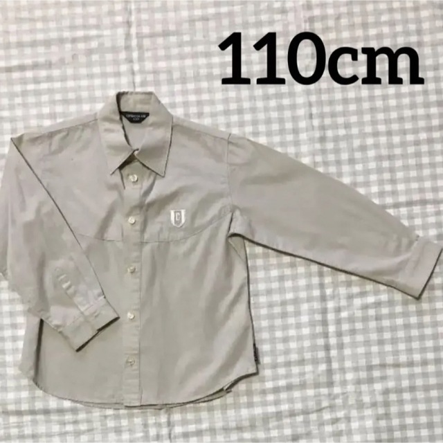 COMME CA ISM(コムサイズム)のCOMME CA ISM☆長袖シャツ☆110㎝ キッズ/ベビー/マタニティのキッズ服男の子用(90cm~)(ブラウス)の商品写真