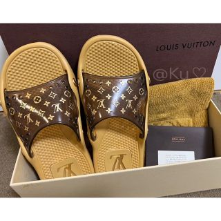 ルイヴィトン(LOUIS VUITTON)の【正規品】LOUIS VUITTON ルイヴィトン モノグラム ビーチ サンダル(ビーチサンダル)