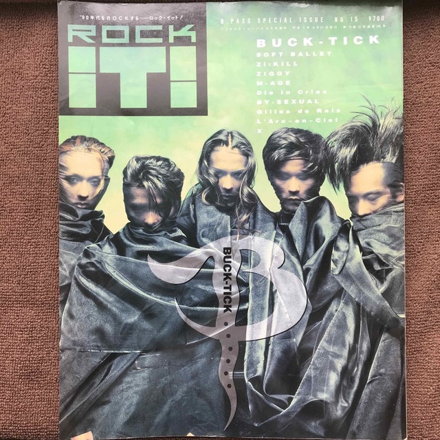 【BUCK-TICK】ROCK IT!【1993年B.PASS増刊】 エンタメ/ホビーの雑誌(音楽/芸能)の商品写真