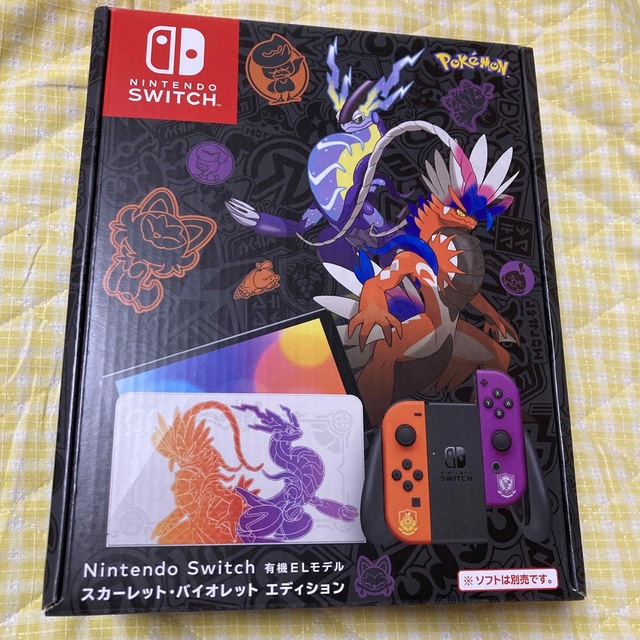 Nintendo Switch 有機ELモデル スカーレット・バイオレットエディ