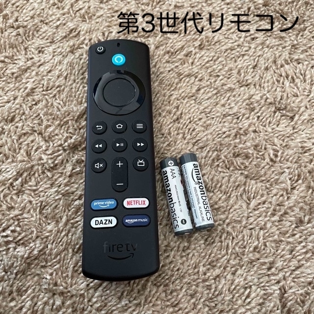 Fire TV Stick アマゾンファイヤースティック リモコン（第3世代） スマホ/家電/カメラのテレビ/映像機器(その他)の商品写真